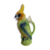 Cockatoo pitcher in Saint Clément slip