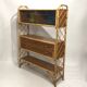 Rattan bookcase