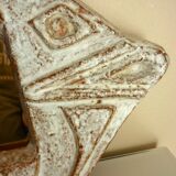 Fish mirror, glazed ceramic, signed Robert Meynard, Vallauris, 1950