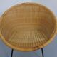 Mid-Century Modern Wicker Chair by Paul McCobb, USA, 1950s