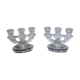 Pair of candle holders
