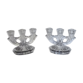 Pair of candle holders