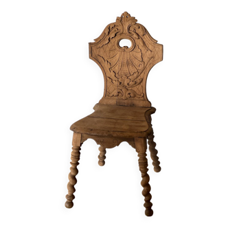 Chaise en bois