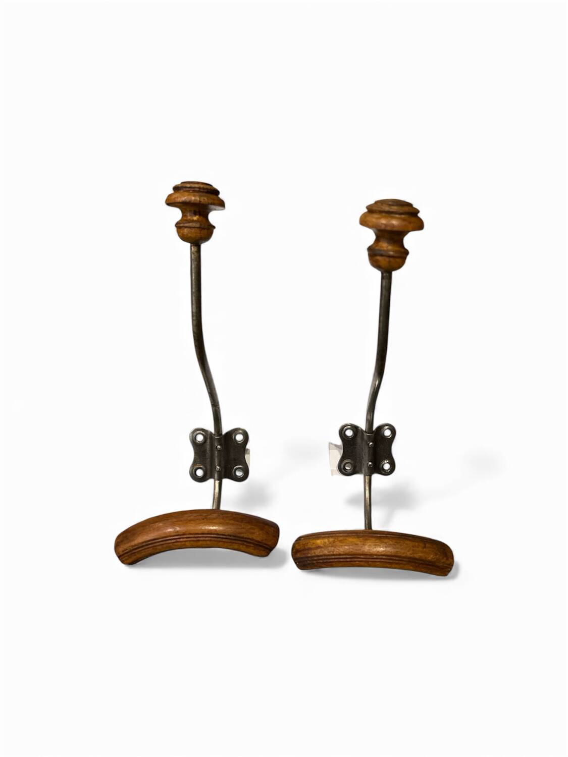 Pair of coat hooks Belle Époque circa 1900