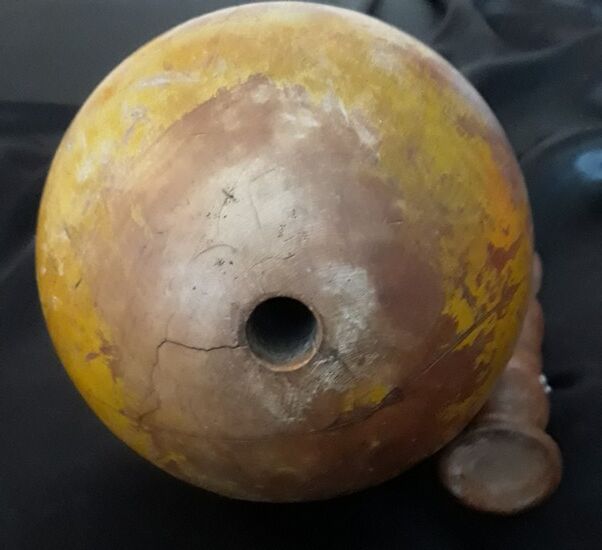 Boxwood bilboquet "ball of 17.0 cm in diameter" - 50s