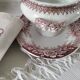 Rare old vegetable dish – Saint-Amand Hamage – English red ironstone