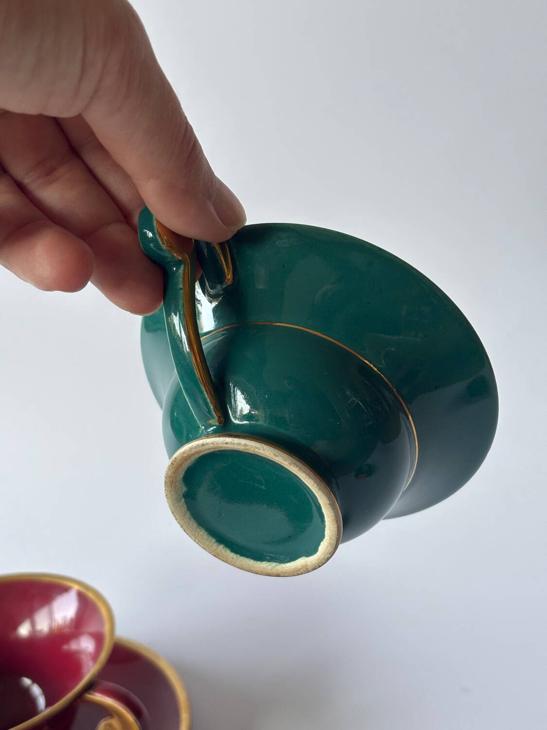 Tasses à café art déco