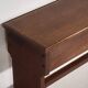 Antique organ bench with drawer in oak – Central Europe, circa 1920