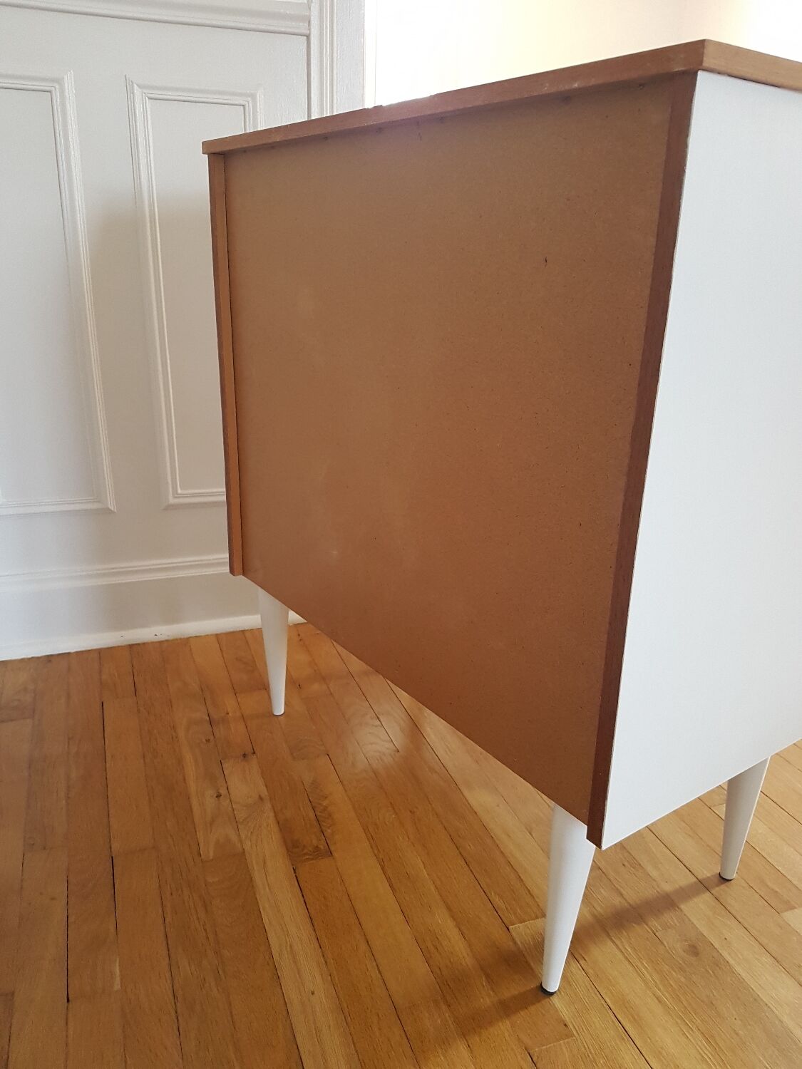 Vintage chest of drawers bobbin feet