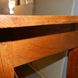 Wooden farm table