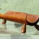 Bread dish, Scandinavian design, 1950s-60s, curved teak.