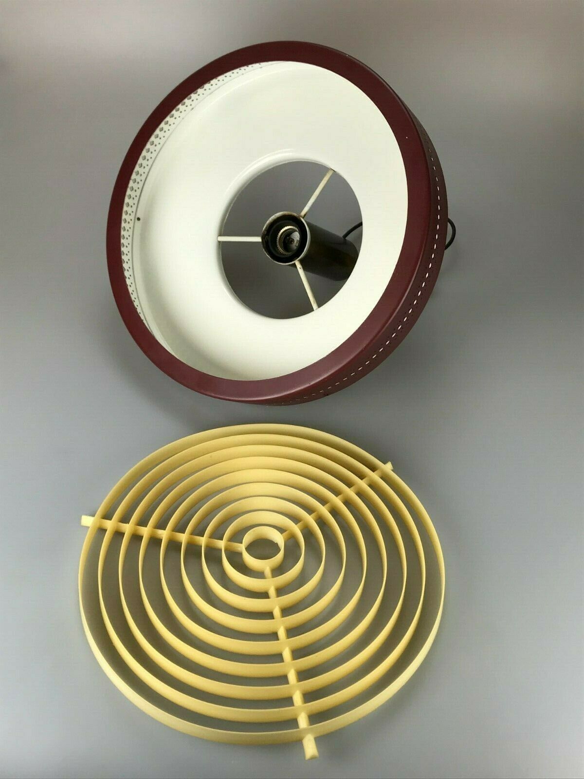 60s 70s lamp light Fog & Morup sheet metal Space Age Danish Denmark design