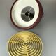 60s 70s lamp light Fog & Morup sheet metal Space Age Danish Denmark design