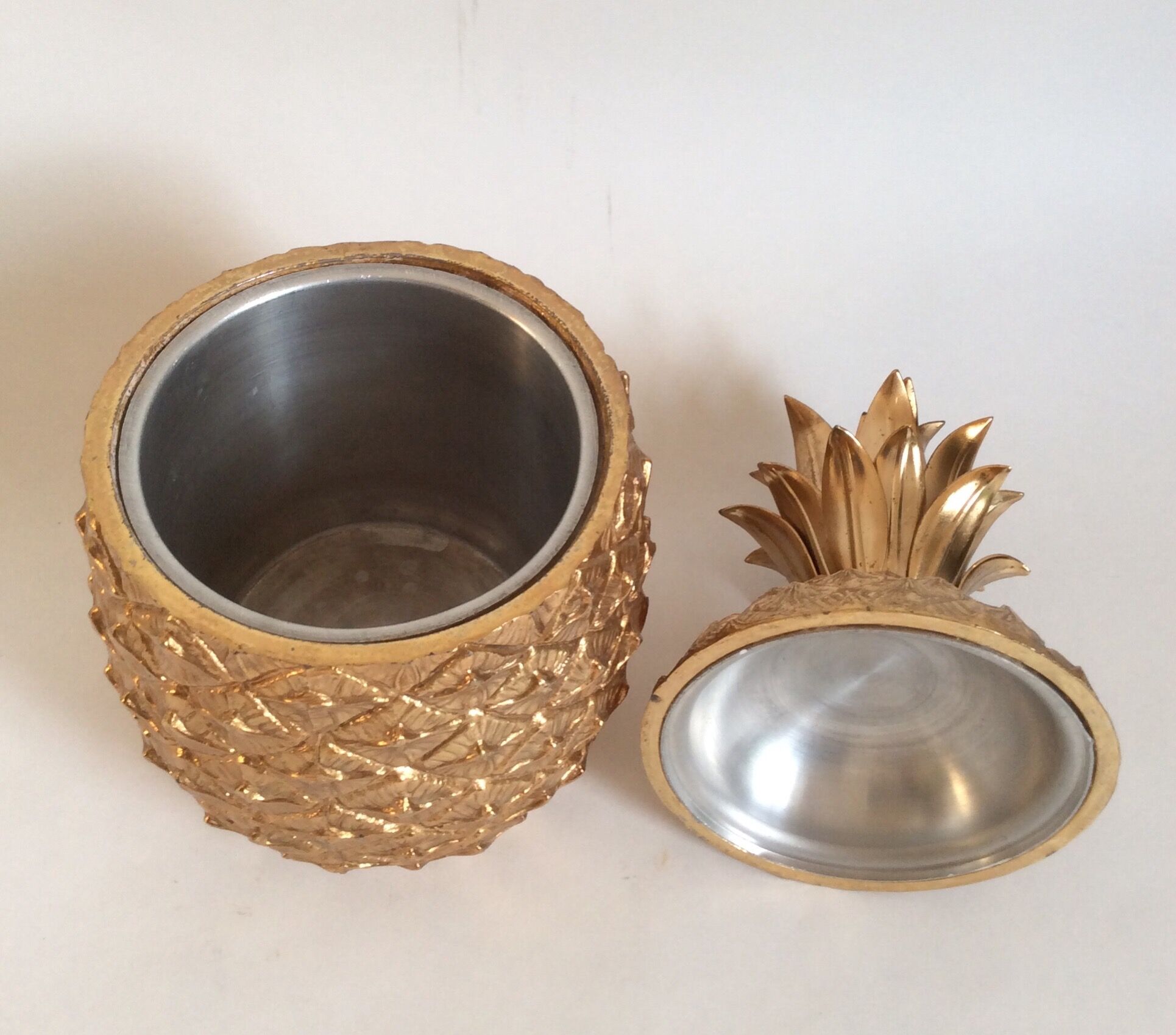 Mauro Manetti gold pineapple ice bucket
