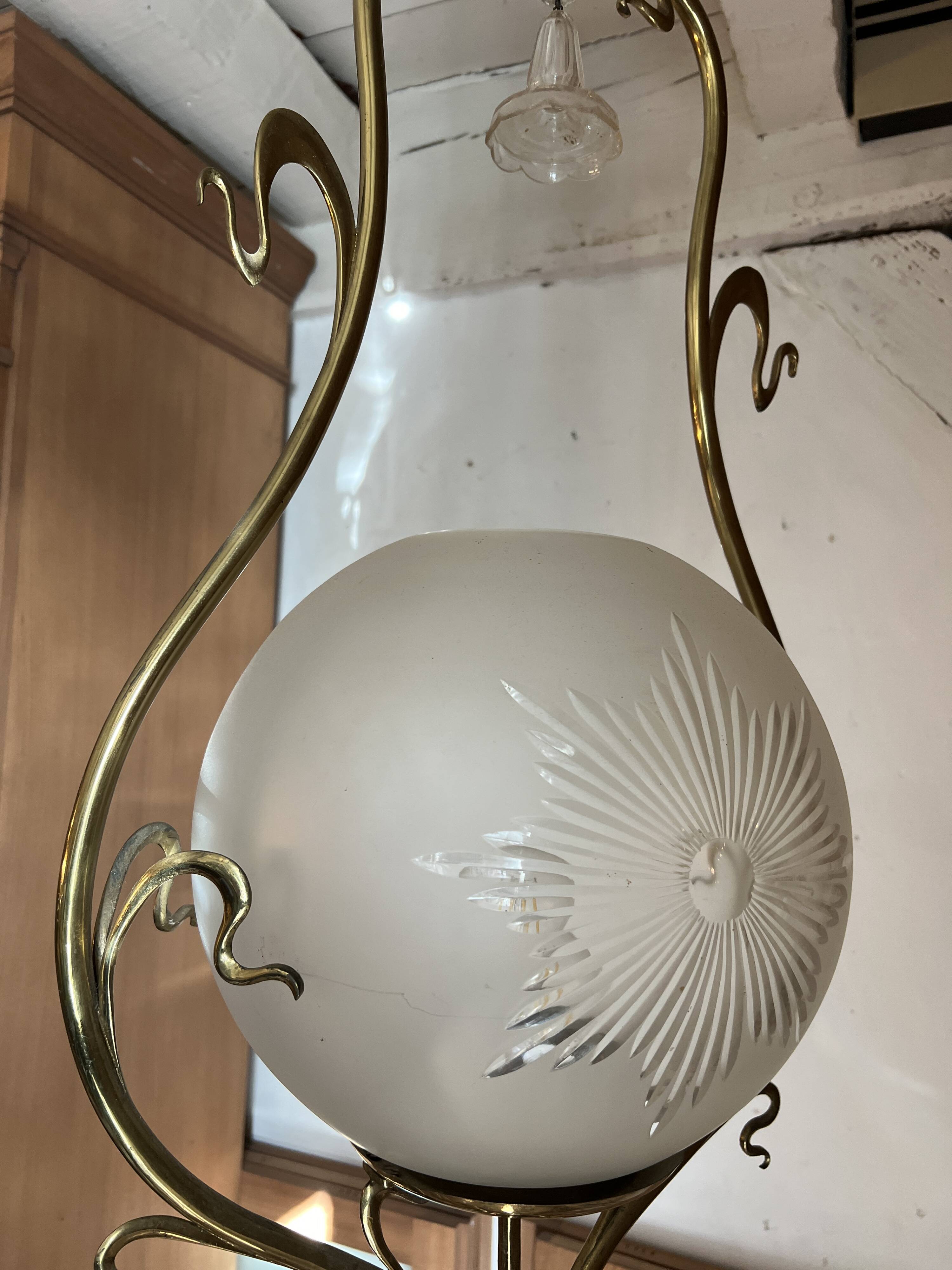 Lanterne art nouveau
