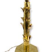 Palm tree brass floor/table lamp, Bottega Gadda Italy, 1960