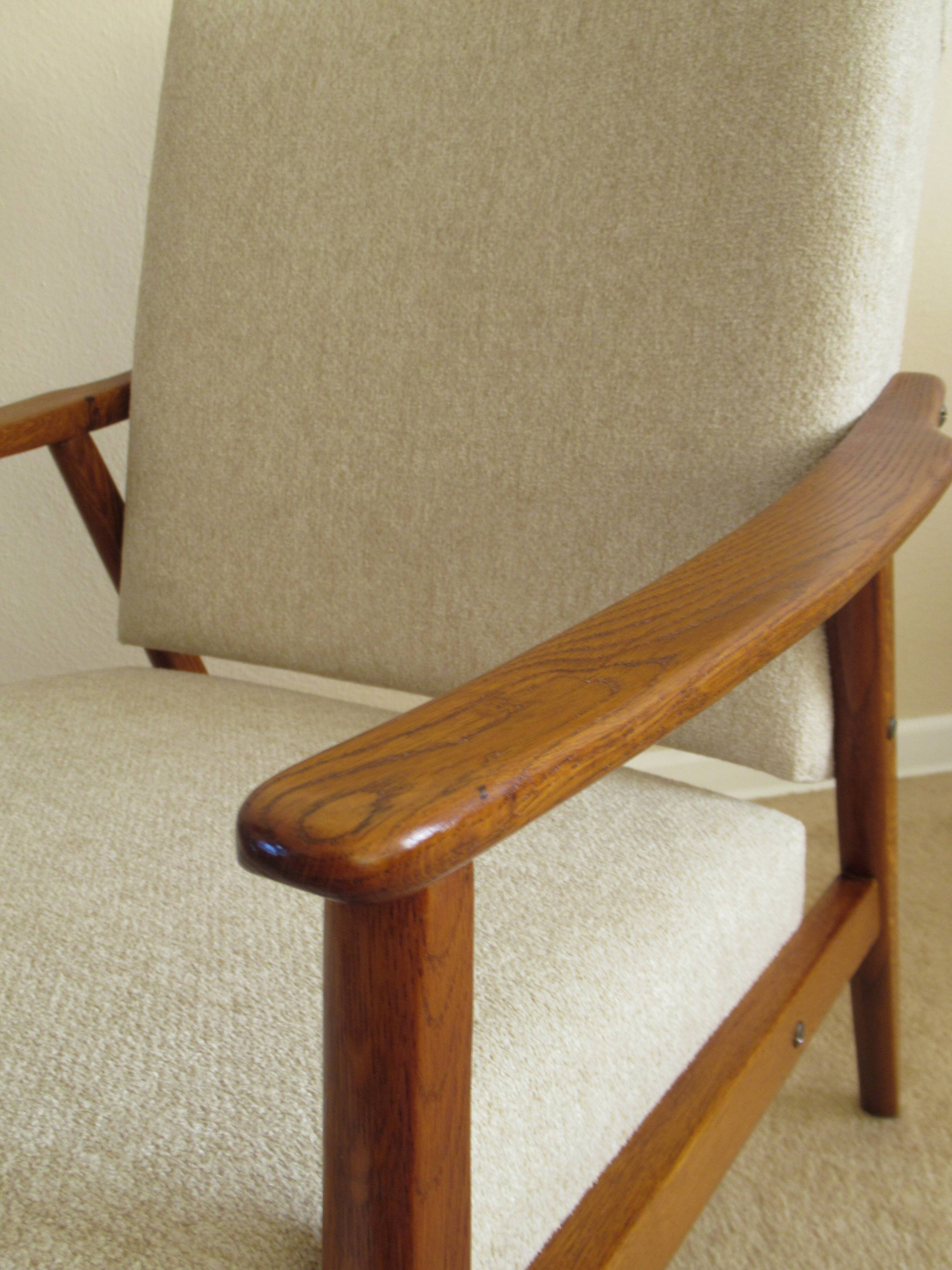 Mid-century danish style armchair