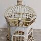 Paire de cage à oiseaux vintage