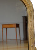 Victorian gilded overmantel mirror 95x131cm