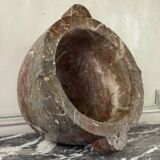 Large marble mortar from Rance, 18th century