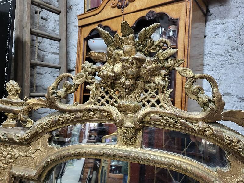19th century gilded mirror ref. I