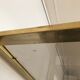 Brass library and smoked glass, 1970