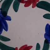 Large earthenware bowl of Moulin-des-Loups - Floral decoration - Around 1960