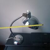 Flexible chrome desk lamp 40'