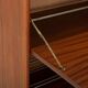 Teak shoe cabinet by G.V. Møbler, 1960s