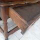 Provençal kneading trough in walnut from the 18th century.