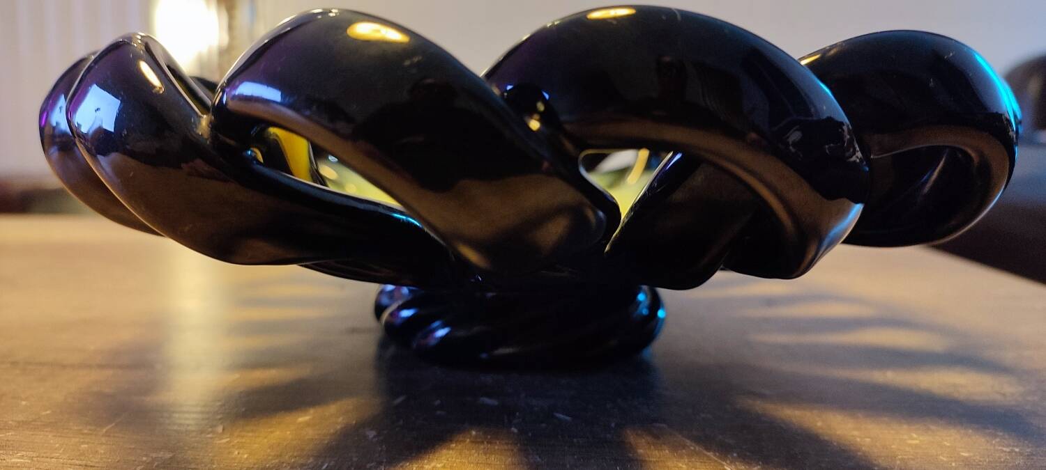 Ceramidi Twisted Ceramic Fruit Bowl