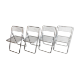 4 "Ted Net" folding chairs by Niels Gammelgaard