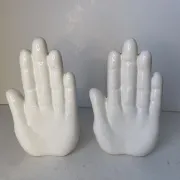 Ceramic bookends 70s/80s