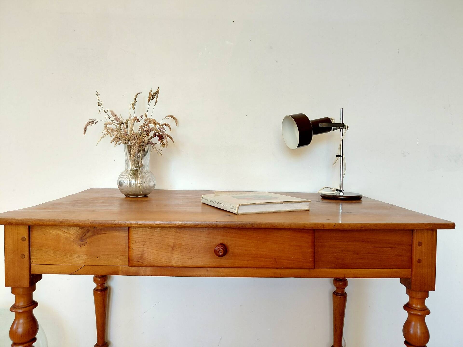 Lampe de bureau ou chevet vintage Space Age orientable-Années 70