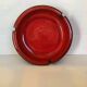 Koramic red and black ceramic empty pocket ashtray