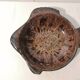Set of 7 fish-shaped plates signed MARIUS GIUGE circa 1970