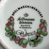 3 porcelain bowls + saucers