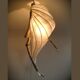 Organic Light Sculpture Wall Hanging Lamp, Birch Branch +Paper