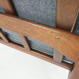 Teak lounge chair by Illum Wikkelso model EK for Niels Eilersen, Denmark 1960's