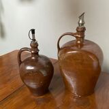Paire de bouteilles en gré