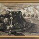 Watercolor on paper André-Charles Nauleau landscape with path 20th century