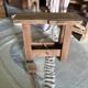 Mini établi enfant en bois avec outils