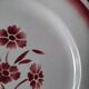 6 old flat plates mismatched in earthenware