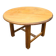 Table ronde chêne massif