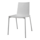 Chaise blanche élégante du 21e siècle, Belgique