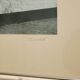 Vintage beige frame black & white photo