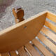 Vintage rocking doll bed cradle