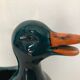 Blue duck pitcher in earthenware, Poet Laval circa 1960
