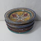 Anciennes assiettes en terre cuite