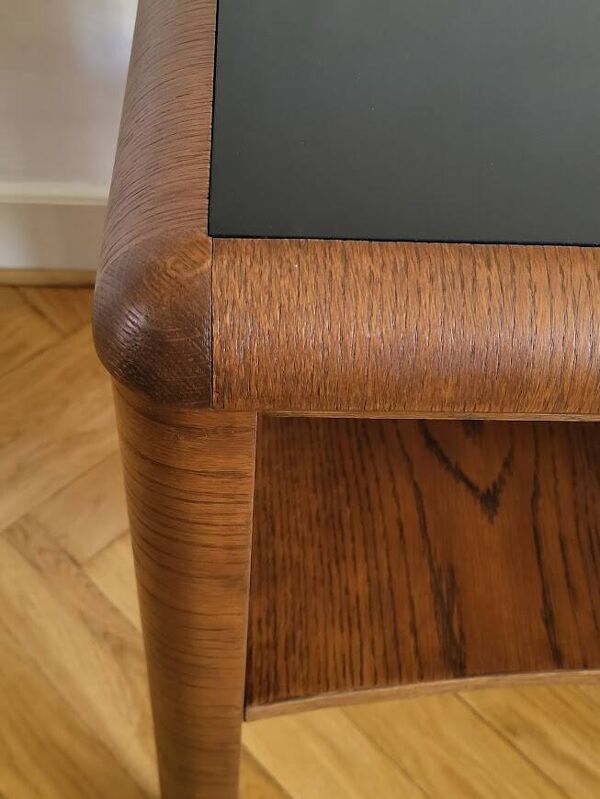 Table basse Art Déco vintage, années 1930